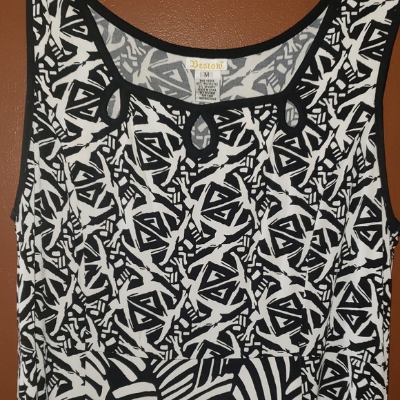 Bestow M black and white print dress - Picture 2 of 2